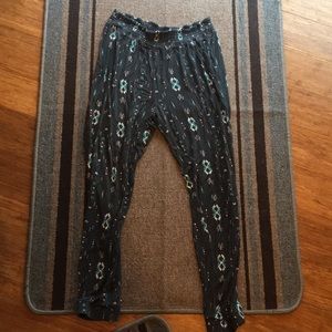Patterned sweatpants